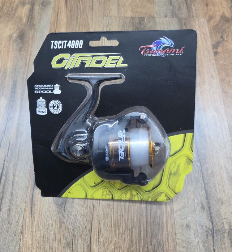 Tsunami Citadel 4000 Spinning Fishing Reel, TSCIT4000