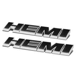 2x hemi black Dodge Charger challenger rams magnum 300c trunk fender