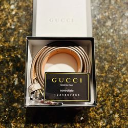 Men’s Gucci  belt size 33-36 new