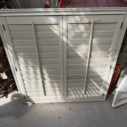 Wood shutters Plantation 