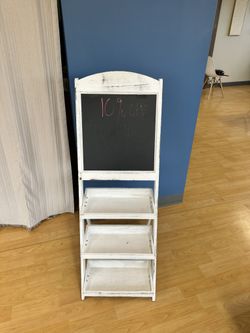 3 Tier Stand With Chalk Board 