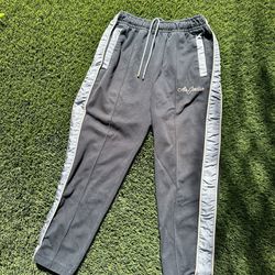 Air Jordan Sweatpants Black Gray Mens Size Large 