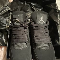 Jordan 4s Black Cats Size 8