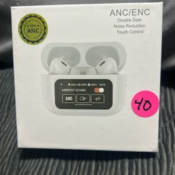 ANC/ENC Wireless Earbuds (white)