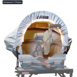 Rousseau 5000-L Dust Solution Miter Saw Dust Hood With LED Work Light