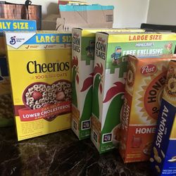 6 Boxes Of Cereal $15