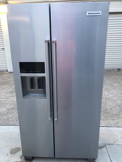 2018 kitchenaid stainless steel refrigerator