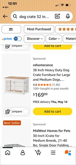 Wooded dog crate