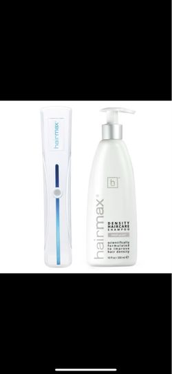 Sealed Box HairMax Laser Device & Density Shampoo Bundle