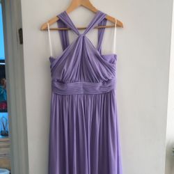 Womens Formal Dress Size L Lilac 