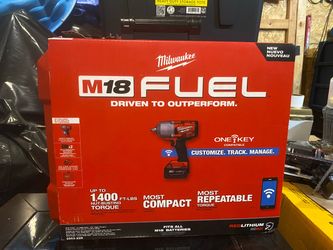 M18 Fuel 1/2” high torque impact Kit ONE Key