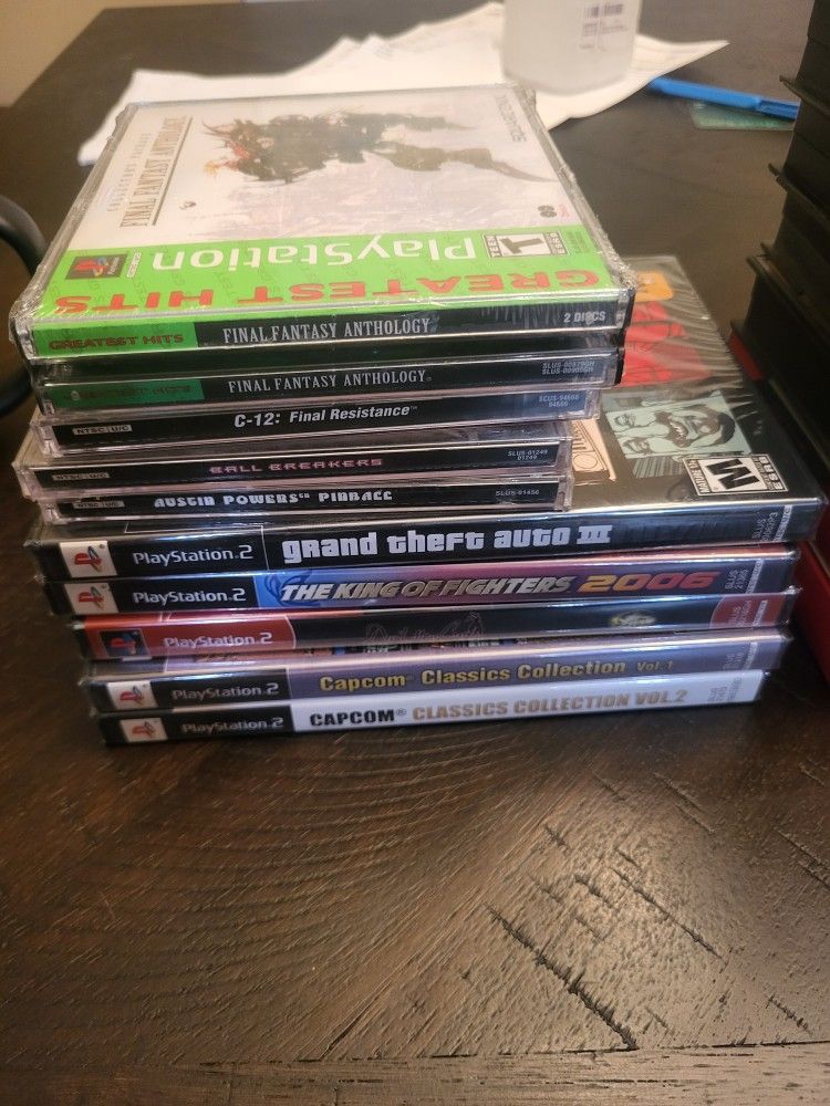 PS1, PS2, Genesis, N64 NES games For Sale/Trade