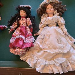 PORCELAIN VINTAGE DOLLS $30 Each Or bestoffer/ OBO