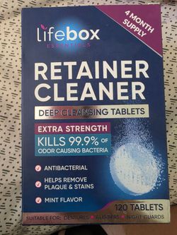 Retainer cleaner