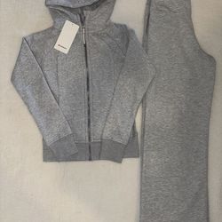 Lululemon Women’s Grey Scuba Full-Zip set