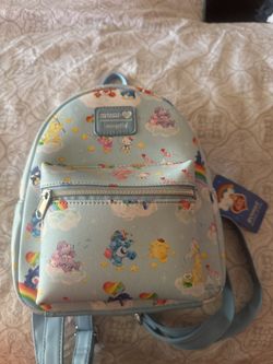 Loungefly  hello Kitty and care Bear Collab Mini  backpack