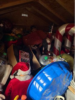 Halloween and Christmas decor