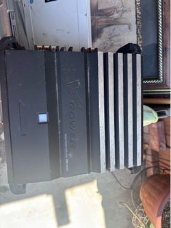 Alpine 450w amplifier