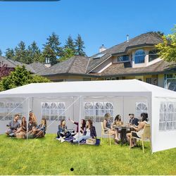 10x30 Party Tent Canopy Outdoor Gazebo Canopy Wedding Party Tent with 8Sidewalls