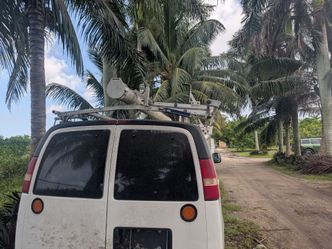 Ladder rack for van