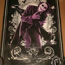 The Dark Knight DC Comics Movie Poster The Joker 22 1/4" X 33"