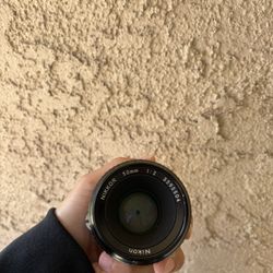 Nikkor 50mm 1:2 Lens 