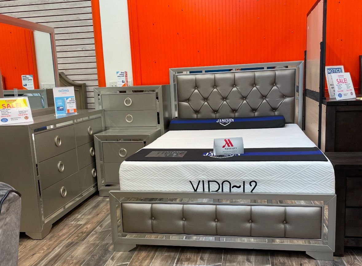 Limited time. Jasmine bedroom set starting at $499. Easy finance option. Same day delivery.