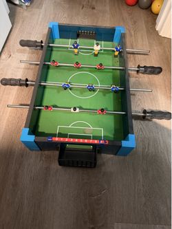 Table top foosball table