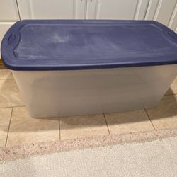 FS / FT: Sterlite 50 Gallon / 189 Liters Artic Blue Tub with Cover