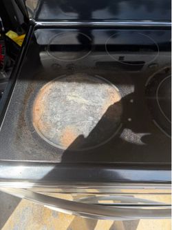 Electric stove top range