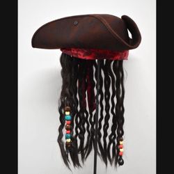 Adults Costumes Hat. Jack Sparrow Hat Only 