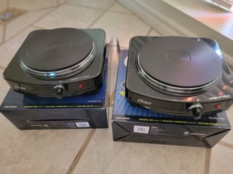 Qty 2 Oster Single Burners