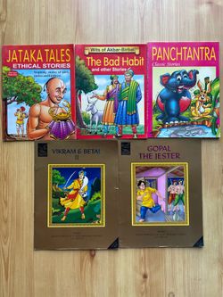 Indian folklore- Panchatantra, Jataja tales books