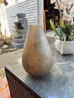 Vintage Gold Vase