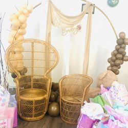 Bohemian Thrones / Peacock Chairs For Events