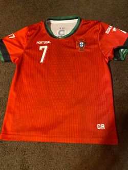 Portugal Ronaldo #7 Kids Soccer Jersey Kids size small