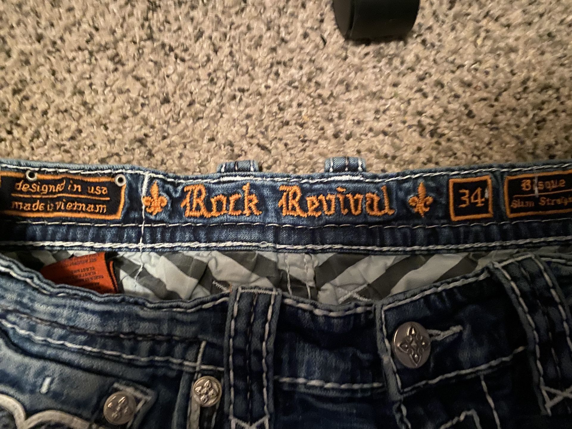 2 rock revival mens jeans