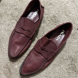 Prada Saffiano Leather Shoe