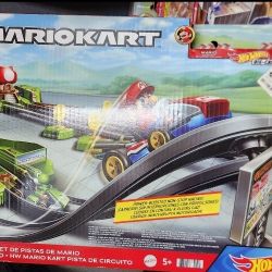Hot Wheels Mario Kart Bowsers Castle And Circuit Race Car Track Play Set  (For Parts) No Cars