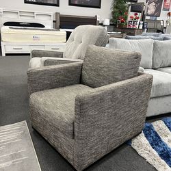 Brown Swivel Chair