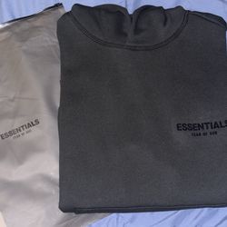Black Essentials Fear of God hoddie