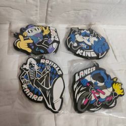 DELTARUNE Capsule Rubber Mascot Complete of 4 types Bandai JAPAN
