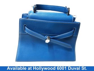 Veronica Beard None Seen Blue Purse / Handbag