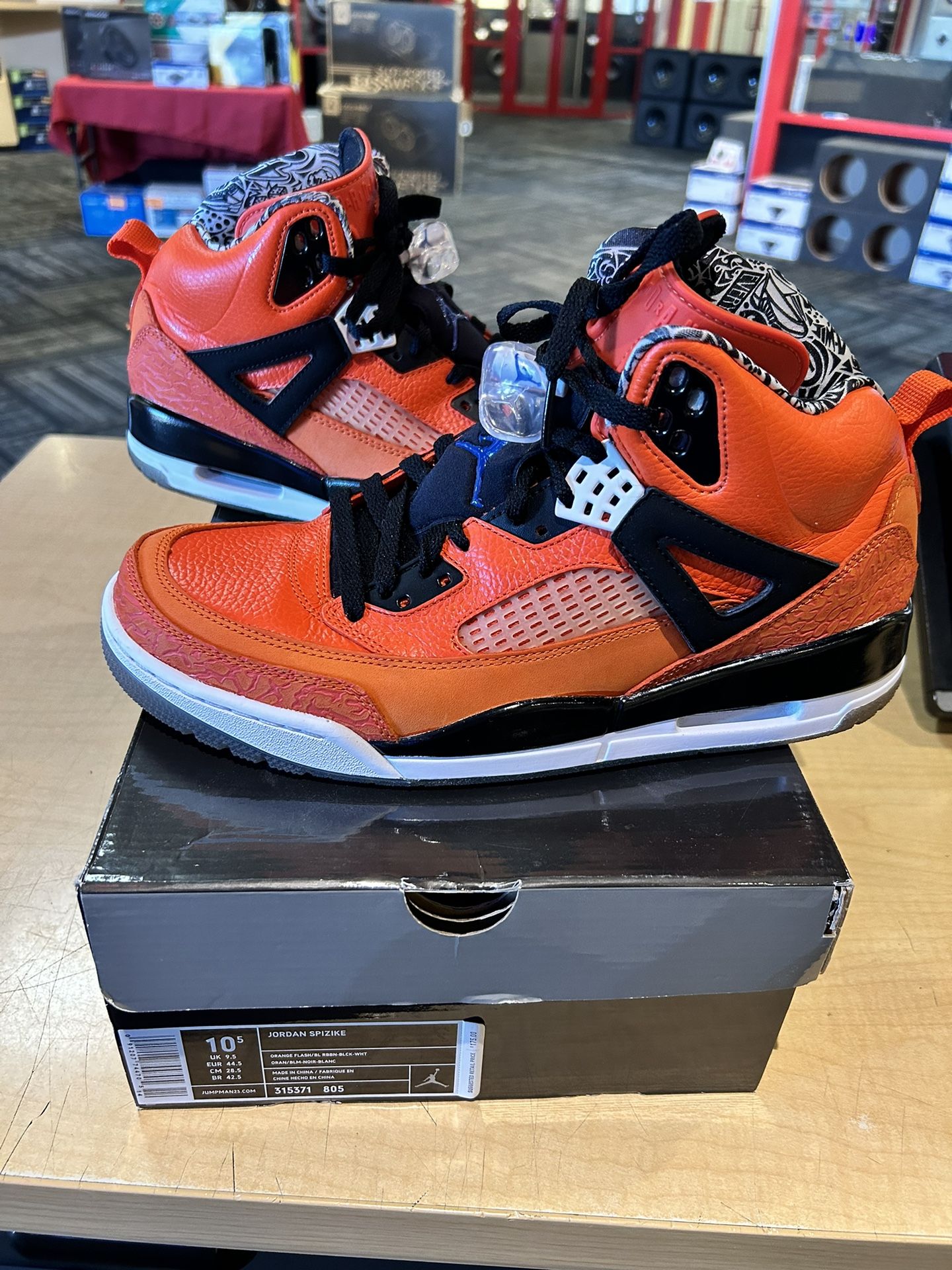 Air Jordan Spizike New York Knicks Size
