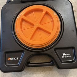 Groz 14 Quart Oil Drain Pan