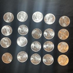 Peace Silver Dollar Coins 
