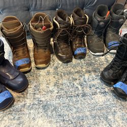 Men’s Snowboard Boots Size 10/-11-Also Sell Snowboards/Helmet/Glove/Goggles/Ski Mask/Pants And Bibs