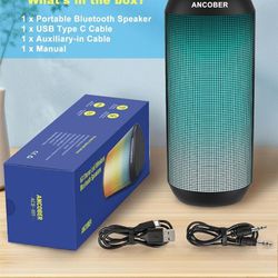 HD Stereo LED Wireless Bluetooth Speaker