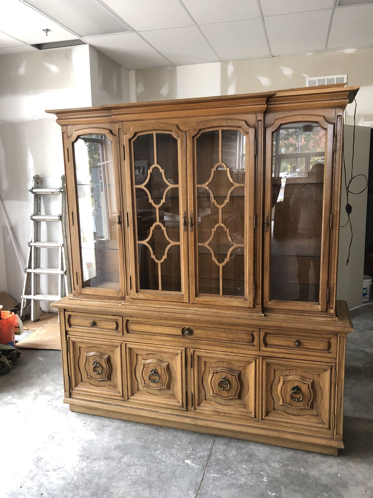 Curio cabinet old furniture