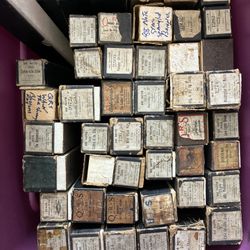 64 Vintage Player Piano Rolls QRS & Connerized – Lot – Local Pickup 